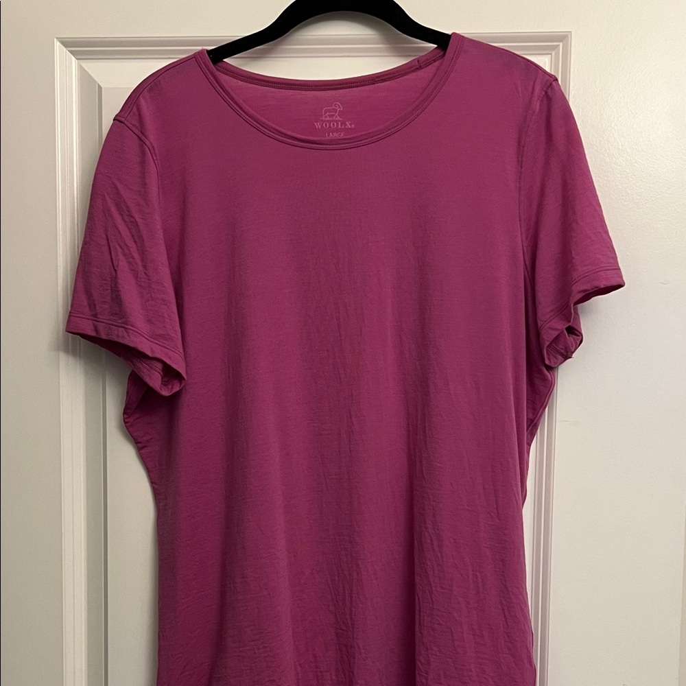 WoolX Magenta T-Shirt